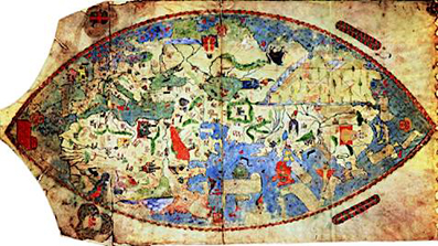 Mapamundi: el mundo conocido en el siglo XV